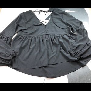 Pixley Stitchfix Balloon Sleeve Babydoll Top